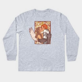 Wayhaught x Romeo + Juliet Kids Long Sleeve T-Shirt